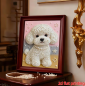 Preview: Diamond Painting Malteser Welpe